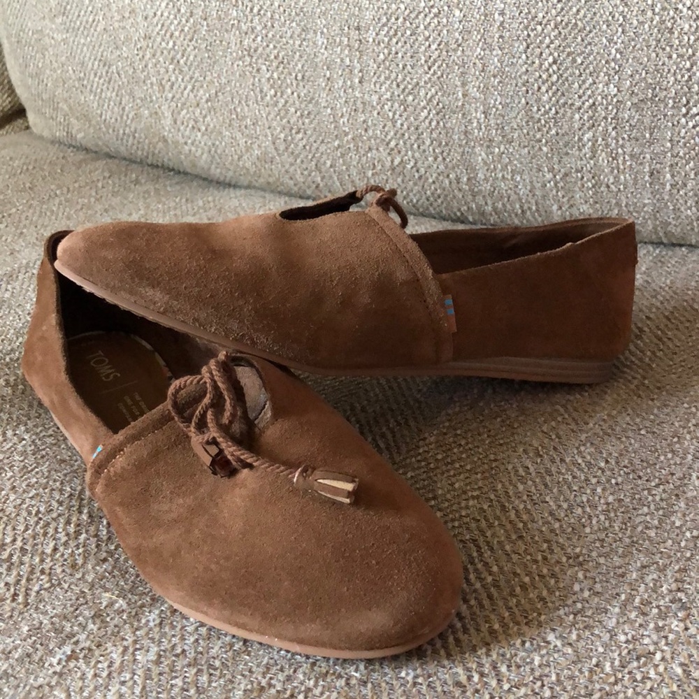Toms tassel flats